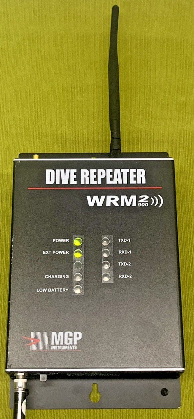 MGP Instruments WRM2 Dive Repeater WR2-9207 – 900 MHz Underwater Telemetry