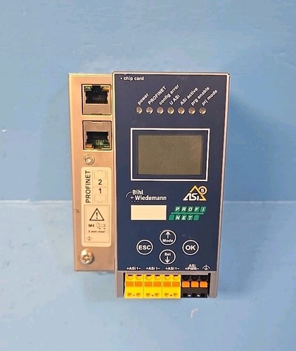 Bihl Wiedemann BWU3847 24V ASi-5/ASi-3 Profinet Gateway Image 1 of 2