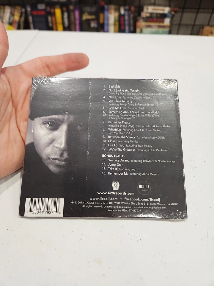 Authentic by LL Cool J (CD, 2013) 🇺🇸 BUY 5 GET 5 FREE 📀 FREE SHIPPING, L - Imagem 2 de 3