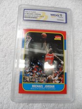 1996-97 Fleer Michael Jordan #4 Decade of Excellence WCG 10