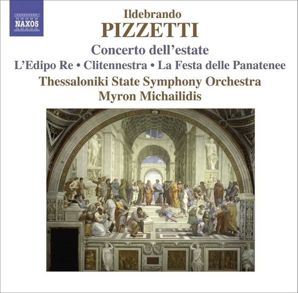 Audio Cd - Ildebrando Pizzetti - Concerto Dell'estate, Festa Delle Panatenee --image