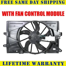 New Radiator Condenser Fan Assembly For 2008-2012 Ford Taurus 3.5L