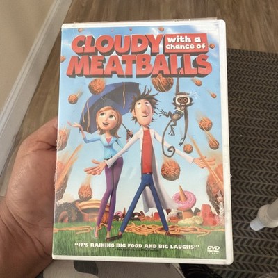Cloudy With a Chance of Meatballs (DVD, 2010, Widescreen & Full Screen) ~ NEW