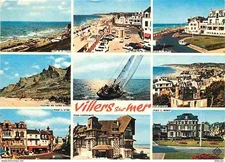 14 - Villers sur Mer - Multivues - Automobiles - Flamme Postale - CPM - Voir Sca