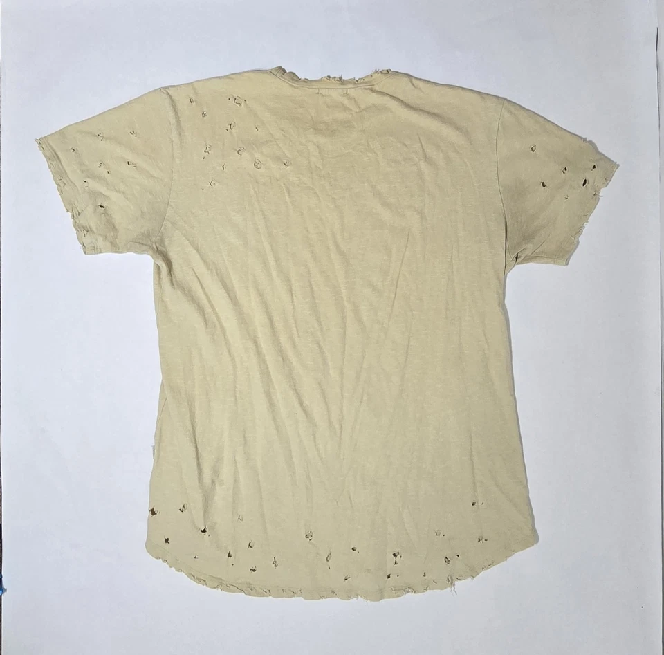 EPTM. Camiseta con dobladillo curvo tostada XXL para hombre Foto 2 de 4