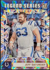 2025 Donruss The Legend Series Insert #TLS-JSA Jeff Saturday Indianapolis Colts 