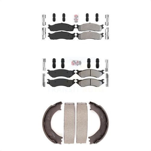 Transit Auto KNN-100531 Brake Pad Sets 2-Wheel Set Front for Ram Truck 2500 3500 - Picture 1 of 8