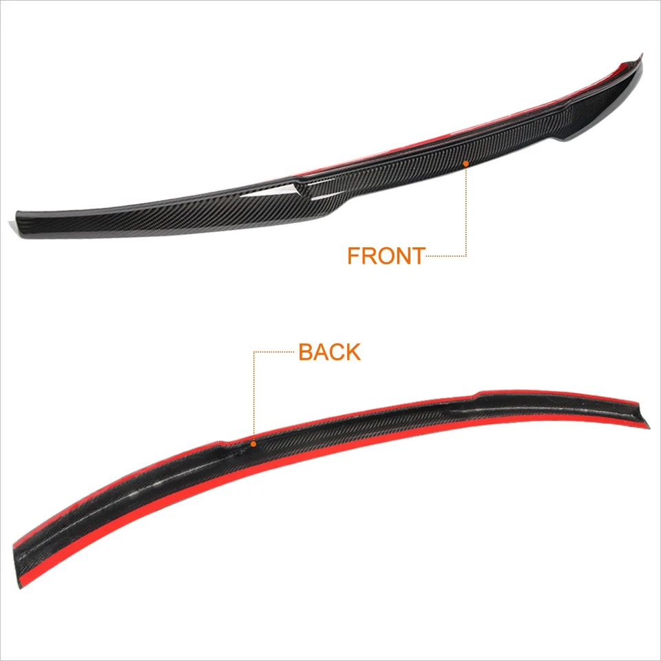 Alerón de maletero de fibra de carbono real para BMW Serie 3 G20 G21 Sedán 19-22 Foto 3 de 4