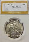 1942-D BU Walking Liberty Half Dollar
