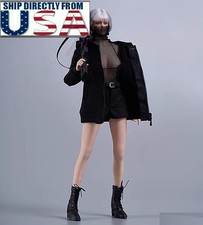1/6 Assassin Agent Outfit Shorts Boots Set For 12" PHICEN Hot Toys Female Figure