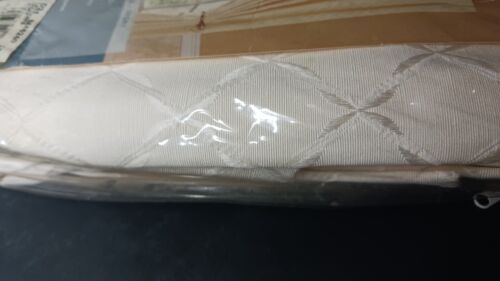 WHOLE HOME Vorhänge Plissee Vorhänge Thermo Rückseite Pinch Elfenbein 50" x 84" Neu Neu Neu aus altem Lagerbestand - Bild 7 von 8
