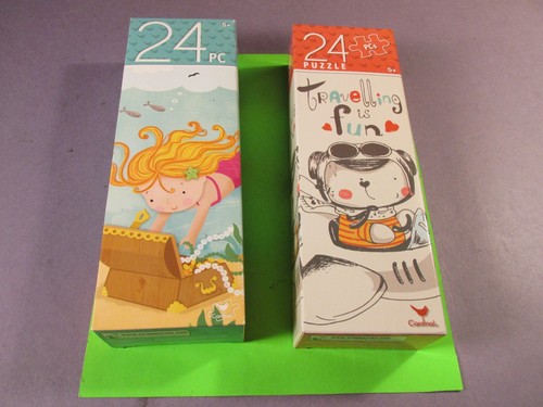 CARDINAL PUZZLES MERMAID AND TRAVELLING IS FUN