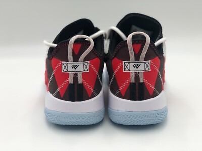 JORDAN ONE TAKE II White Red Black Basketball CW2457-106  Size 10.5 Men US AUTHENTIC JORDAN ONE TAKE II White Red Black Basket Ball  main image 3