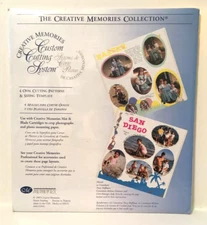 Creative Memories Collection Custom Cutting System 4 Oval Patterns