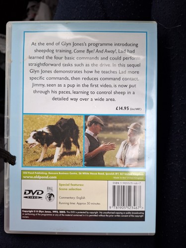 Jones, H.Glyn - That'll Do! Widening the Sheepdog Experience (DVD) As New - Foto 2 di 3