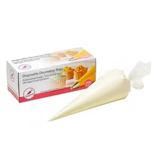 Piping Bag Disposable Cake Decorating Bag 100 Count 12 Inch Clear pack May Vary