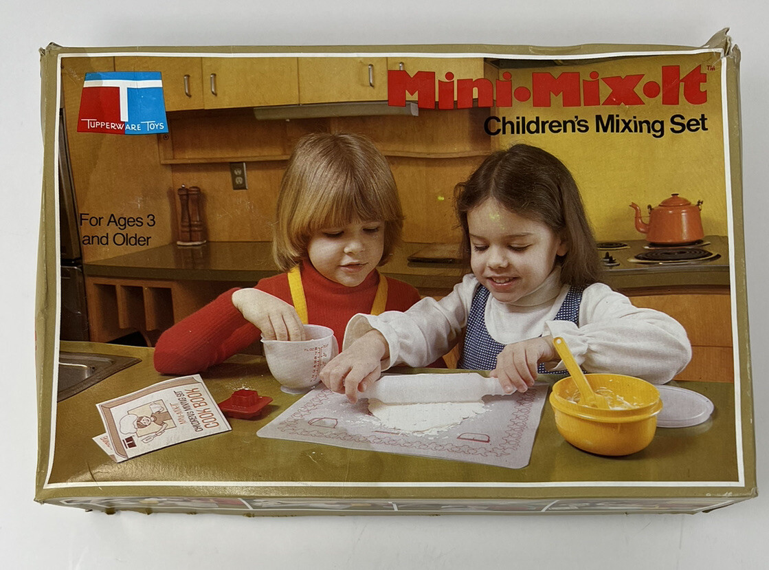 Vintage 1970's Tupperware Toys Children's Mini Mix It Set | eBay
