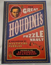 The Great Houdini's Puzzle Vault - Collection of Mystifying Puzzles - Dedopulos