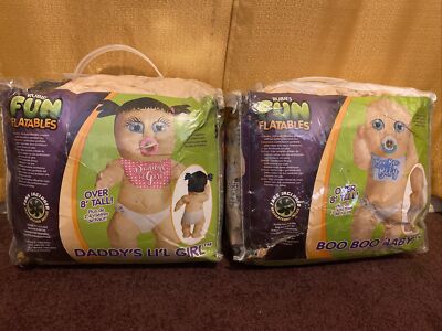 Rubie's Boo Boo Baby BOY & Daddys LI'L GIRL Inflatable Costume - One Size Adult