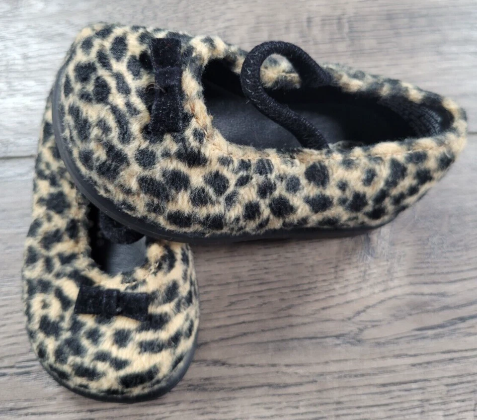 Bebé Niña Gymboree Guepardo Estampado Leopardo Talla 2 Zapatos de Bebé Foto 2 de 3