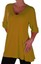 Womens-Fashion-3-4-Sleeve-V-Neck-Plain-Long-Casual-Plus-Size-Blouse-Tunic-Top