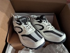 Size 11.5 XX-Wide (6E) Mt Emey Explorer 9702-3L Walking Shoe Diabetic White+Blue