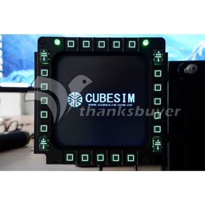 CUBESIM DDI MFD Screen V2 Display with 128M Video   for F/A-18C F-16C #W1