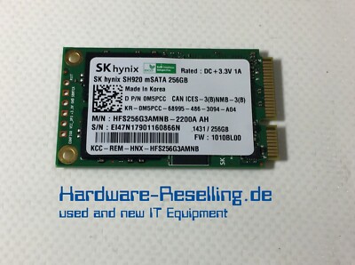 Dell SK Hynix 256GB mSATA 6G SH920 0M5PCC HFS256G3AMNB-2200A