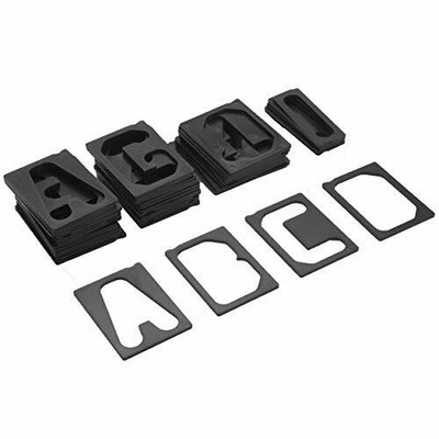 Sign Making Letter Engraving Jig Set Maker for Router Wood Sign Making Letter Engraving Jig Set Maker for Router Wood