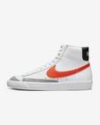 NIKE BLAZER MID 77 VNTG WHITE ORANGE SHOES MENS SZ US9-12 VINTAGE AIR FORCE DUNK