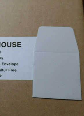 250 2x2 Gray Paper Envelopes Guardhouse Archival Grey PH Neutral & Sulfur Free