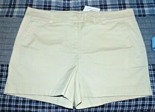 VINEYARD VINES Ladies Dayboat Classic Shorts SOLID KHAKI Sz 10  98 NWT