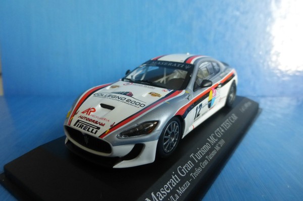 Maserati Gran Turismo Mc GT4 #12 Weiß 2010 1:43 Minichamps 400101212-image