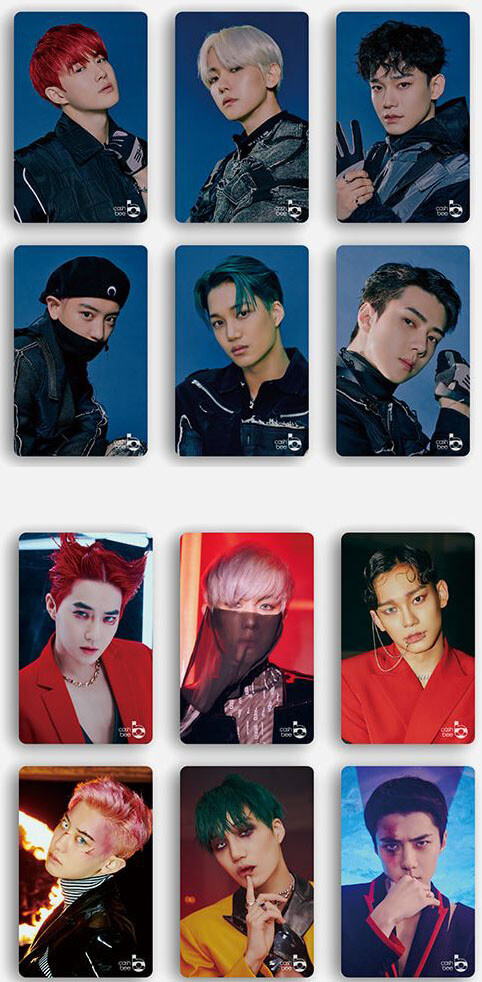 EXO OBSESSION SMTOWN OFFICIAL GOODS CASHBEE TRANSPORTATION CARD