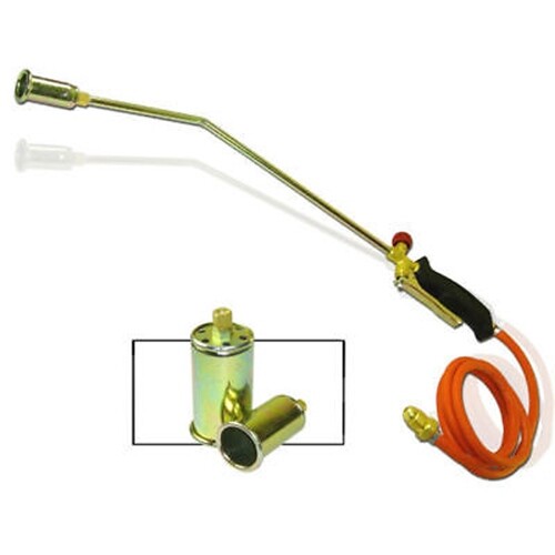 Propane Weed Torch Burner Camping Fire Starter Ice Melter Melting w/Nozzle Hose - Picture 1 of 4