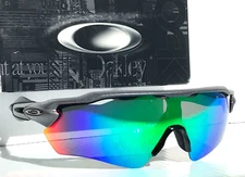 NEW Oakley RADAR EV PATH Steel Grey POLARIZED Galaxy Jade Lens Sunglass 9208