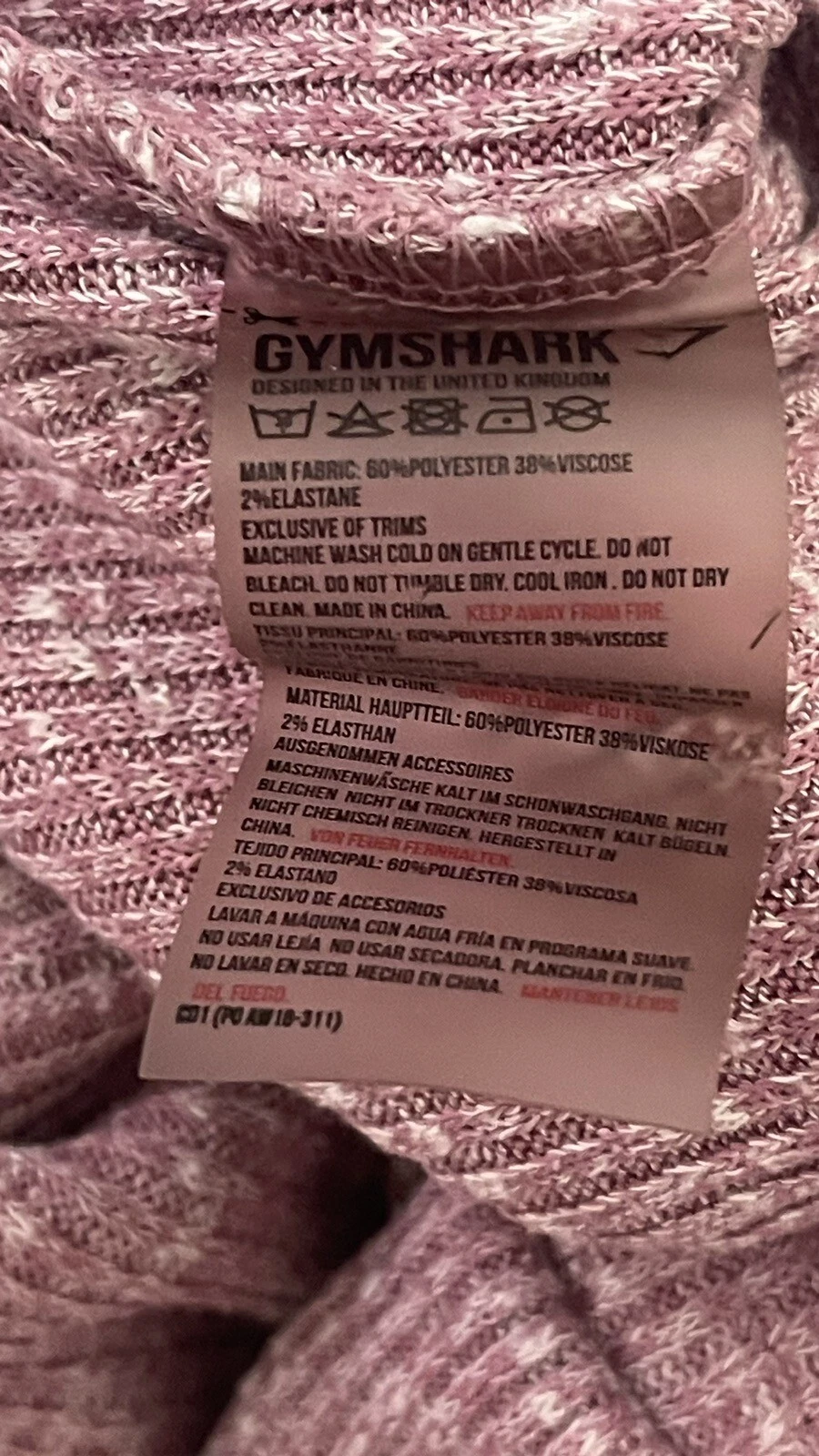 gymshark slounge cotton ribbed joggers lounge leggings