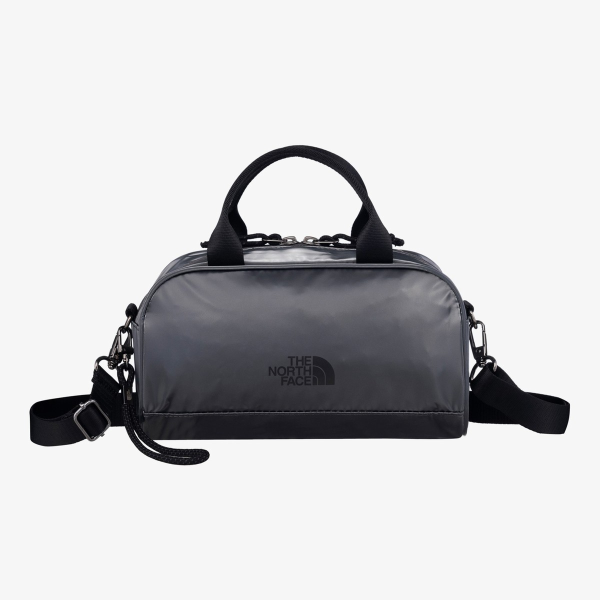 ● THE NORTH FACE ● BONNEY BOWLING BAG S New THE NORTH FACE BONNEY BOWLING BAG SMALL SILVER GRAY