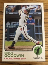 Brian Goodwin 2022 Topps Heritage White Sox #239  *B81*