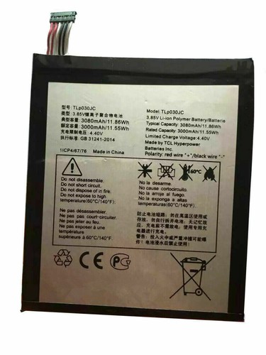 New TLP030JC Battery For Alcatel One Touch A3 XL 9008 9008X 9008D OT-9008D - Picture 2 of 3