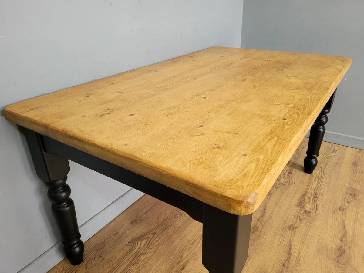 Vintage Up Cycled Painted Distressed Waxed Pine Country Farmhouse
