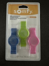 3x Somfy Armband Bracelets Armbänder Zugang Ref. 2401403 NEU OVP