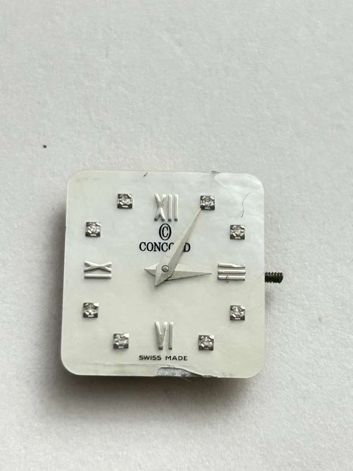 Concord DIAL MOVEMENT QUARTZ ETA 976.001 DATE 7 JEWELS SWISS MADE (O339) - Bild 4 von 4