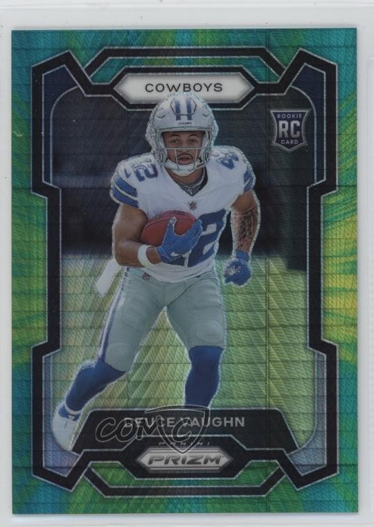 2023 Panini Prizm Rookies Hyper Prizm 102/175 Deuce Vaughn #324 Rookie RC