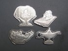 4 Silver 5 Gram .999 Fine Bars. #43 w — photo 2