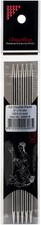ChiaoGoo Double Point Stainless Knitting Needles 6" 5/Pkg-Size 6/4mm