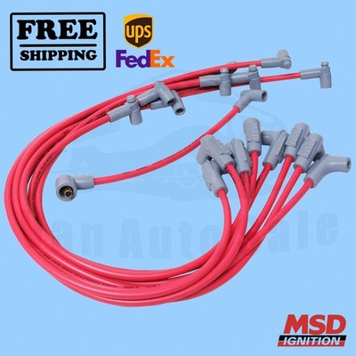 Spark Plug Wire Set MSD New compatible with Chevrolet 75-1986