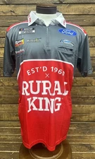 NASCAR #4 Noah Gragson 2025 NEW Rural King Team Issued Crew Shirt Large