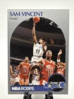 1990-91 NBA Hoops Sam Vincent #223 Michael Jordan Wearing #12 Iconic Card