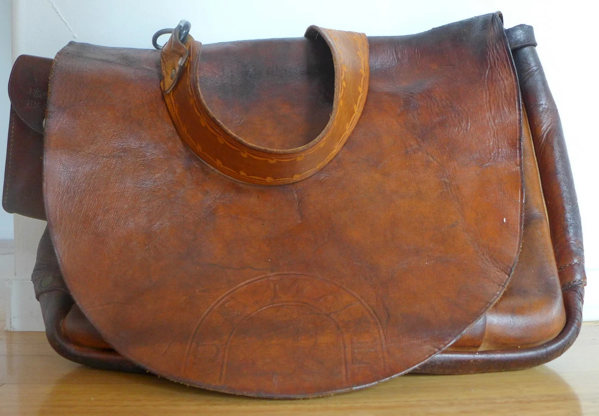 leather mail bag products for sale | eBay